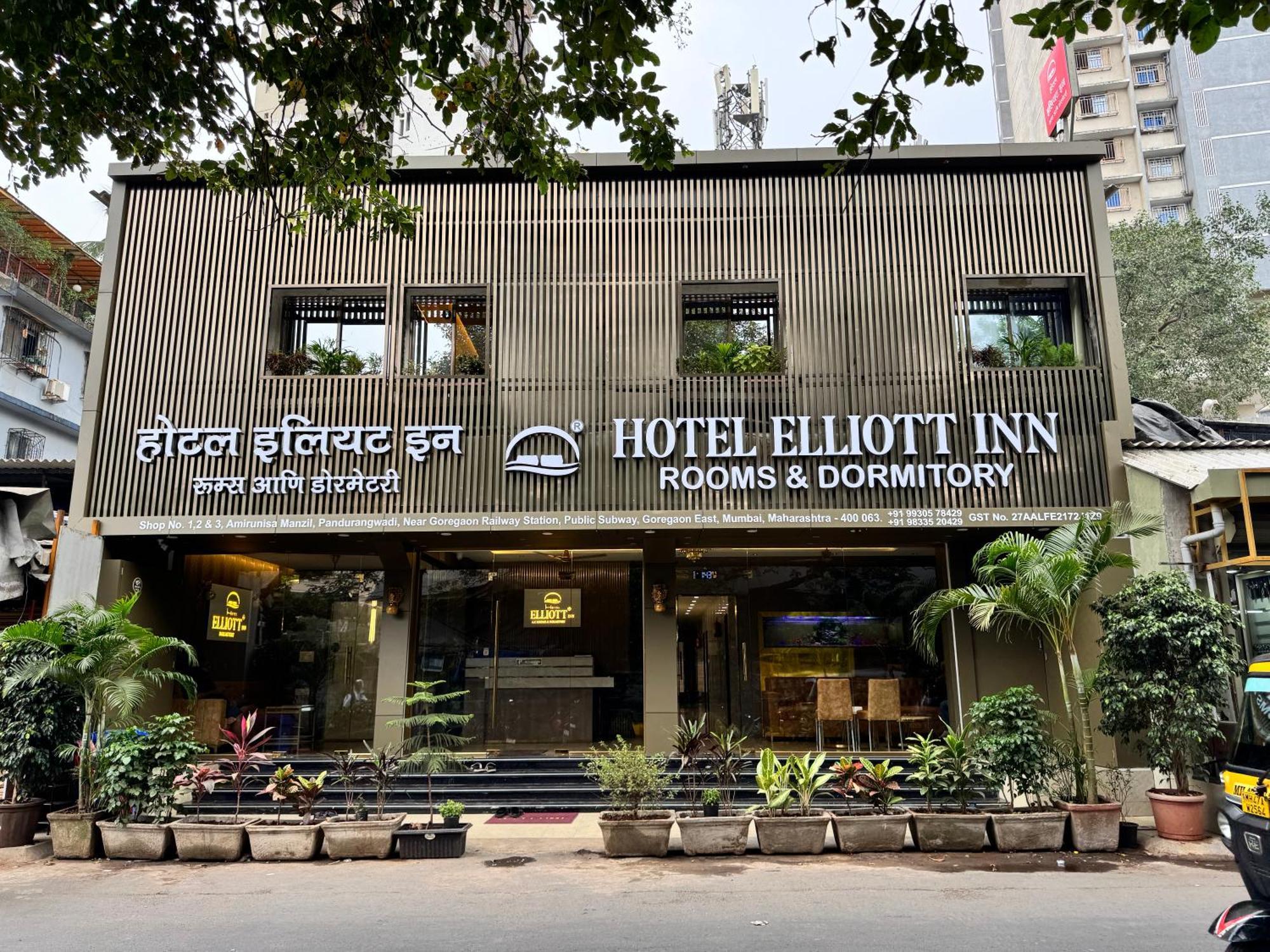 Hotel Elliott Inn Мумбаи Экстерьер фото